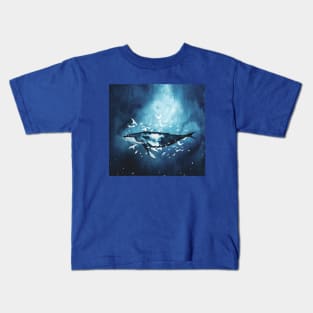 Dreamy Whale Kids T-Shirt